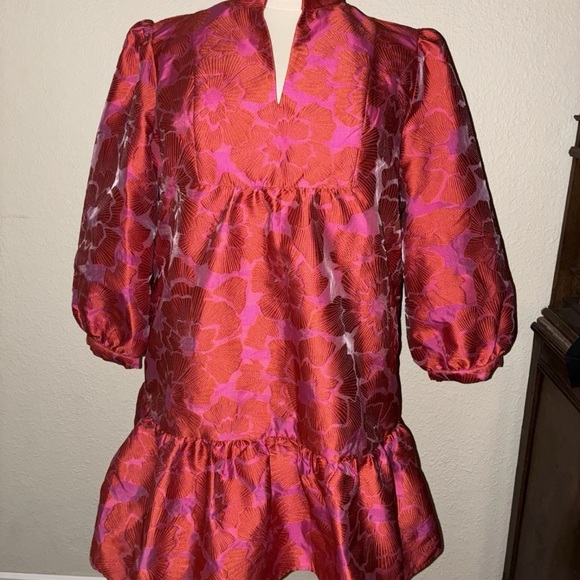 Tuckernuck Dresses & Skirts - Tuckernuck Red and Pink Patterned Fabric